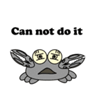 QQ crab life one-（個別スタンプ：21）