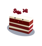 Red Velvet cake（個別スタンプ：1）