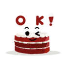 Red Velvet cake（個別スタンプ：6）