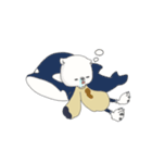 シロクマのシミ子さん。（個別スタンプ：26）