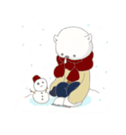 シロクマのシミ子さん。（個別スタンプ：37）