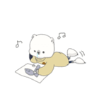 シロクマのシミ子さん。（個別スタンプ：38）