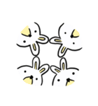 ウサギバニー（個別スタンプ：8）