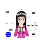 Millionaire (Female)（個別スタンプ：14）