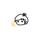 girl and badboy（個別スタンプ：1）