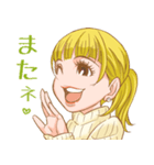 金髪reinaちゃん（個別スタンプ：8）