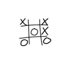 Play with circle forks（個別スタンプ：10）
