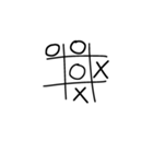 Play with circle forks（個別スタンプ：14）