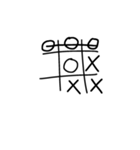 Play with circle forks（個別スタンプ：16）