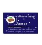 名刺風日常会話『James』専用（個別スタンプ：36）