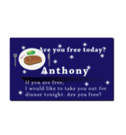 名刺風日常会話『Anthony』専用（個別スタンプ：36）