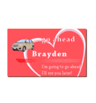 名刺風日常会話『Brayden』専用（個別スタンプ：28）