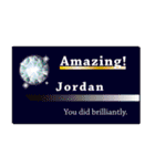 名刺風日常会話『Jordan』専用（個別スタンプ：13）