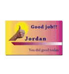 名刺風日常会話『Jordan』専用（個別スタンプ：21）