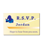 名刺風日常会話『Jordan』専用（個別スタンプ：30）