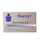 名刺風日常会話『Jeremiah』専用（個別スタンプ：8）