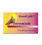 名刺風日常会話『Jeremiah』専用（個別スタンプ：21）