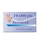 名刺風日常会話『Jeremiah』専用（個別スタンプ：29）