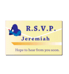 名刺風日常会話『Jeremiah』専用（個別スタンプ：30）