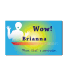 名刺風日常会話『Brianna』専用（個別スタンプ：14）