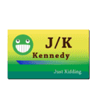 名刺風日常会話『Kennedy』専用（個別スタンプ：25）