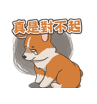 Tie Tie the corgi（個別スタンプ：6）