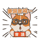 Tie Tie the corgi（個別スタンプ：22）