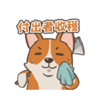 Tie Tie the corgi（個別スタンプ：24）