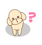 Apple The Poodle（個別スタンプ：3）