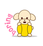 Apple The Poodle（個別スタンプ：15）
