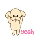 Apple The Poodle（個別スタンプ：32）