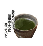 実写！緑茶（個別スタンプ：2）