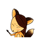 Daily Life of Little Fox（個別スタンプ：1）