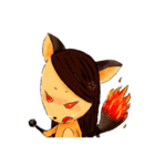 Daily Life of Little Fox（個別スタンプ：8）