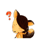 Daily Life of Little Fox（個別スタンプ：13）