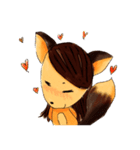 Daily Life of Little Fox（個別スタンプ：14）