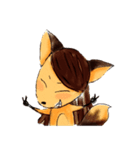 Daily Life of Little Fox（個別スタンプ：35）