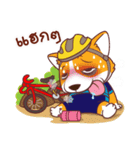 Dog Cycling（個別スタンプ：7）