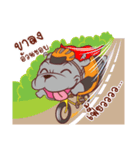 Dog Cycling（個別スタンプ：12）