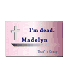 名刺風日常会話『Madelyn』専用（個別スタンプ：19）