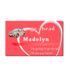 名刺風日常会話『Madelyn』専用（個別スタンプ：28）