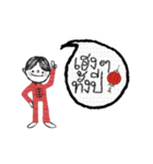 Happy Chinese New Year, Tee ni krap（個別スタンプ：24）