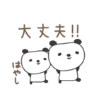 はやしさんパンダpanda for Hayashi/Hayasi（個別スタンプ：38）