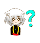 White Haired Cat Girl 2（個別スタンプ：2）