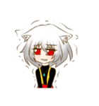 White Haired Cat Girl 2（個別スタンプ：4）