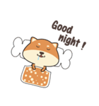 chestnut Shiba（個別スタンプ：9）