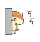 chestnut Shiba（個別スタンプ：20）