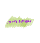 Happy Birthday only（個別スタンプ：3）