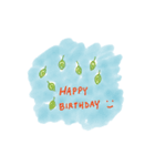 Happy Birthday only（個別スタンプ：4）