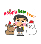 Ruki.^..^！17Merry Christmas.（個別スタンプ：10）